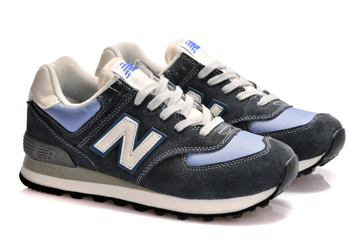 Chaussure New Balance Basse 574 Marine Pour Femme en Soldes